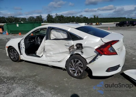 2017 Honda Civic Ex from USA, damaged, VIN 19XFC2F73HE062433